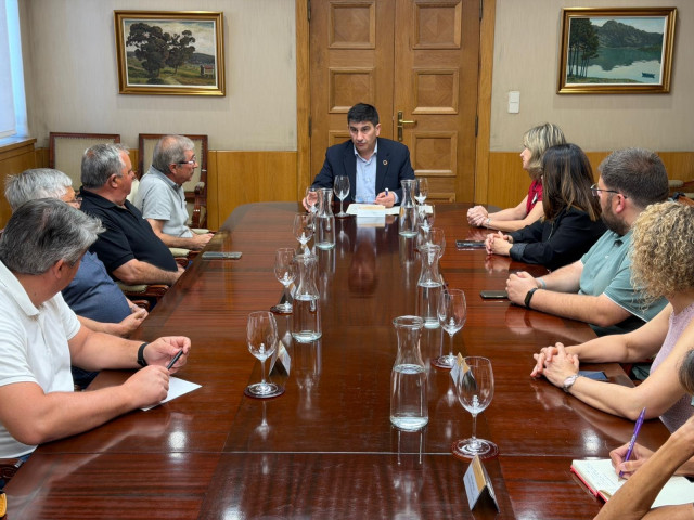 Imagen del encuentro con Pedro Blanco.