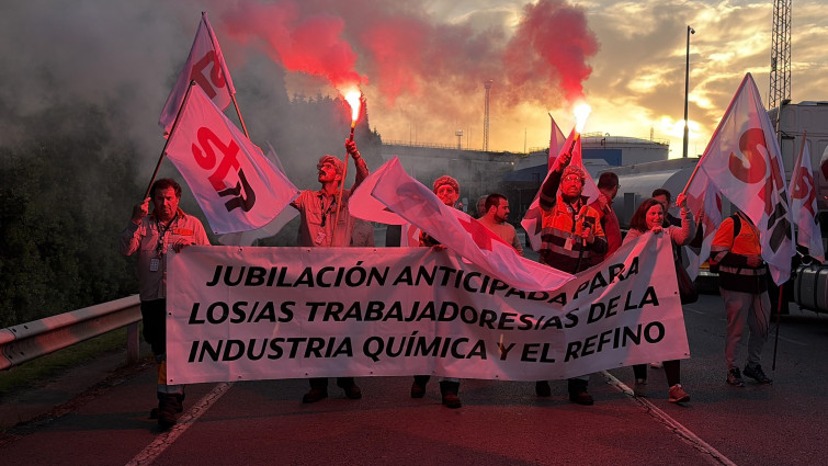 La refinería de A Coruña se suma a la huelga que convoca a más de 4.000 trabajadores en toda España