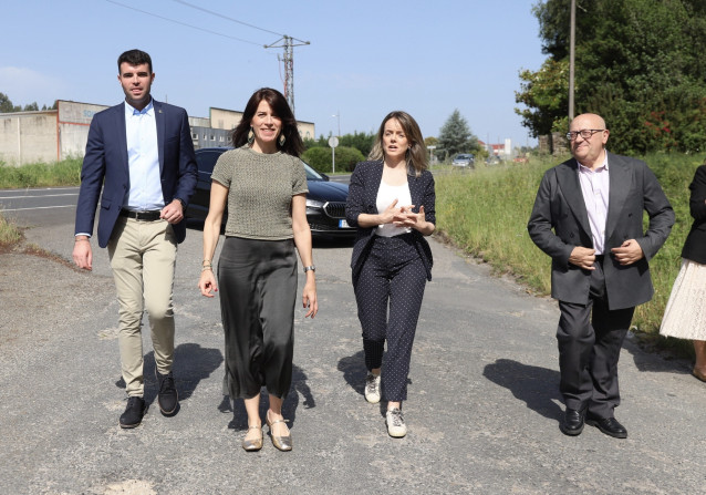 Allegue en su visita a A Estrada.