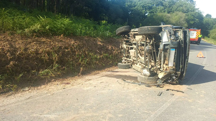 Accidente bomberos sarria