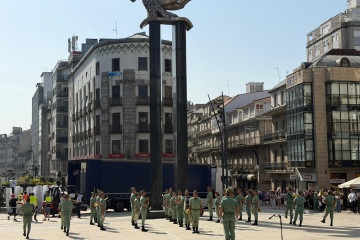Imagen de un ensayo en Vigo.