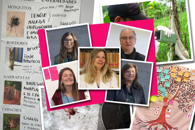 Equipo de la UDC que promueve una investigación sobre la prevención de futuras pandemias desde el comportamiento humano