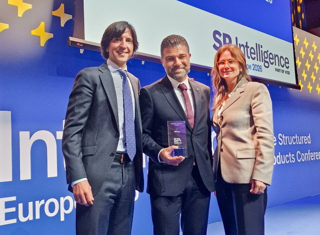 Abanca, galardonada en los premios europeos de la industria de productos estructurados