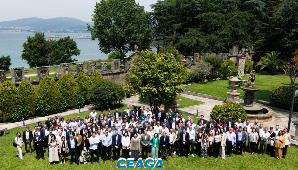 Imagen de la asamblea de Ceaga en Vigo.