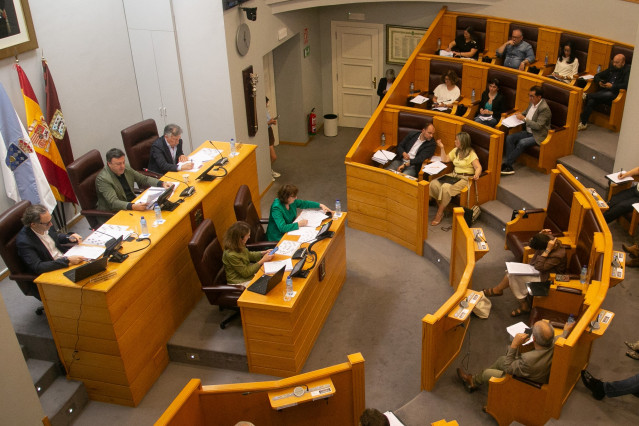 Pleno de la Diputación de A Coruña