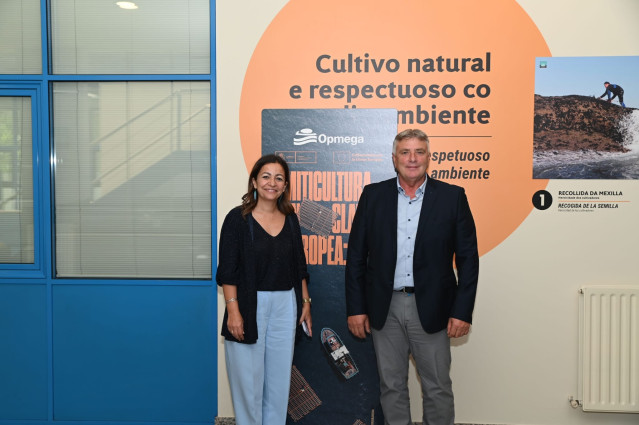 La conselleira do Mar, Marta Villaverde, en jornadas de Opmega