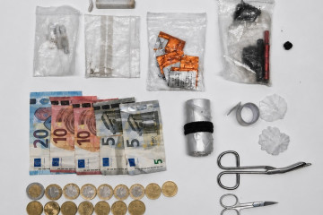 Imagen de lo intervenido en la operación.
