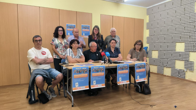 La plataforma SOS Sanidade Pública ofrece una rueda de prensa