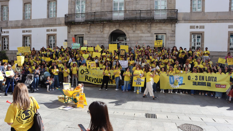 Estos son los servicios mínimos decretados por la Xunta durante la huelga en las escuelas infantiles