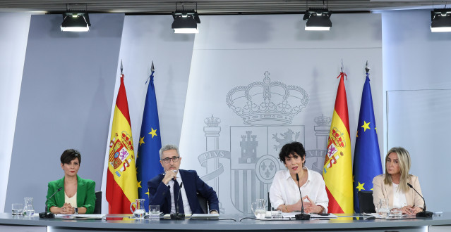 Rueda de prensa del Consejo de Ministros.