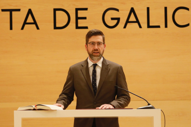 Pablo Fernández toma posesión como delegado de la Xunta en Pontevedra