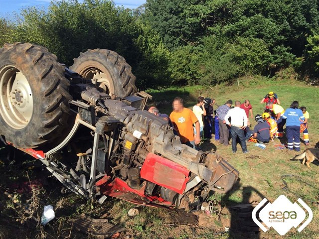Tractorvolcadoaccidente