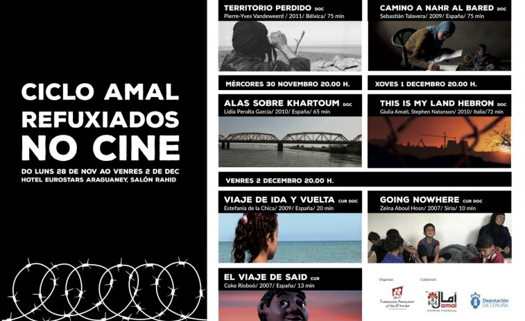 A Fundación Araguaney celebra un ciclo de cinema sobre os refuxiados