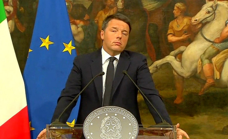 ​Renzi, tras perder el referéndum: 