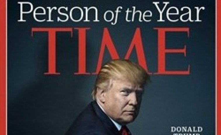 ​Donald Trump, persoa do ano para a revista 'Time'