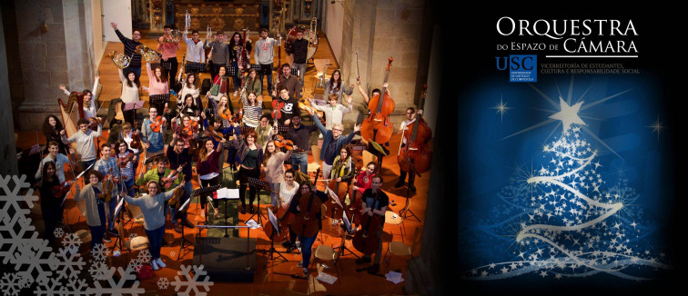 A Orquestra de Cámara da USC ofrece este domingo o seu tradicional Concerto de Nadal