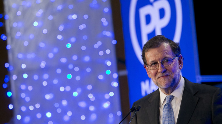 ​Rajoy habla de nuevas elecciones en la cena de Navidad del PP