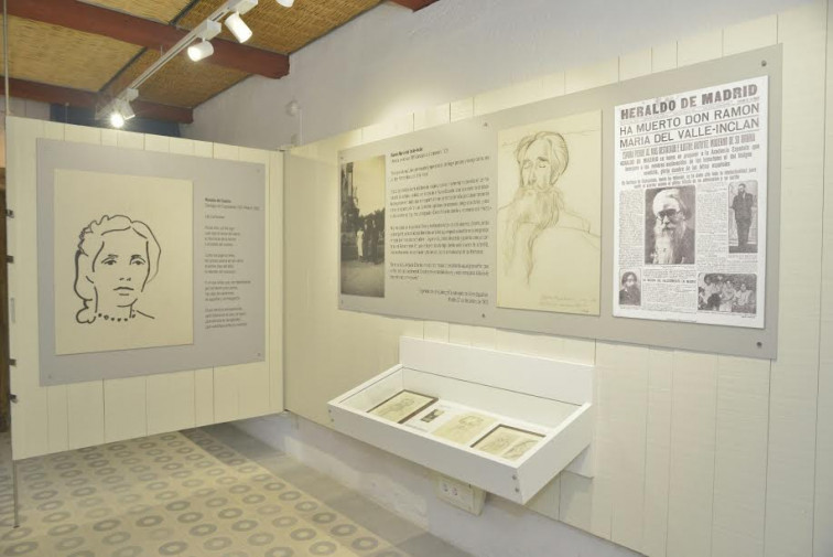 A Casa do Cabido acolle unha exposición de cen retratos do pintor Carlos Maside