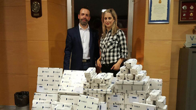 ​Viaqua doa xoguetes para que os nenos necesitados non queden sen agasallos