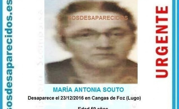 ​Continúa a procura da muller de 59 anos desaparecida o xoves en Cangas de Foz