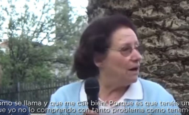 Este es el mensaje de la 'Abuela de Podemos' que hizo reflexionar a Iglesias