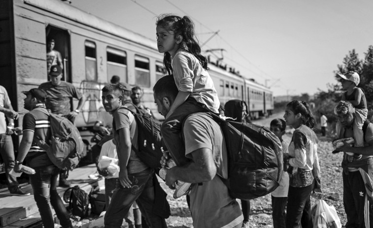 ​O éxodo dos refuxiados, visto desde os ollos de fotoxornalistas galegos