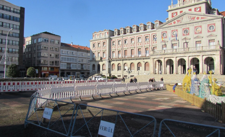 Críticas contra el Gobierno de Ferrol porque la Cabalgata termine en la deteriorada Plaza de Armas
