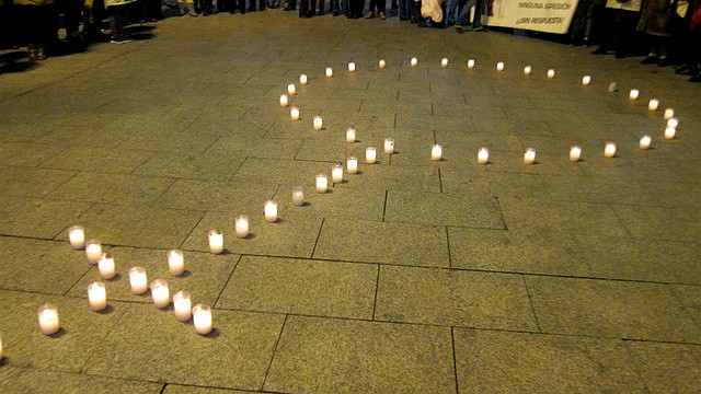 Concentraciones y repulsa contra el asesinato machista de Cabana de Bergantiños