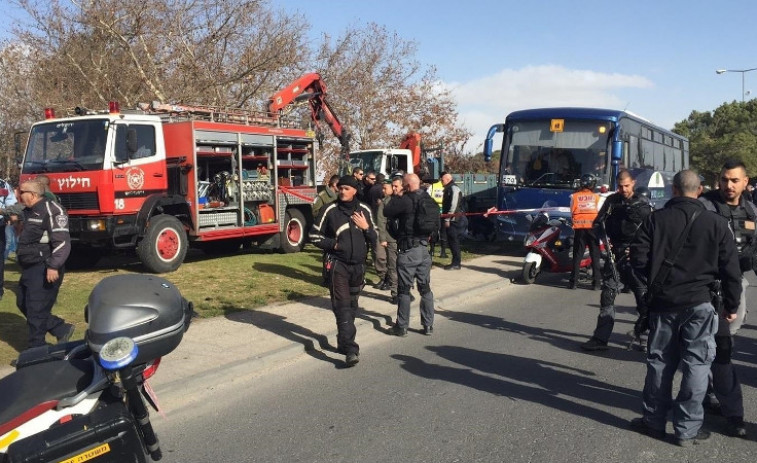 Un atentado con un camión deja al menos cuatro muertos en Jerusalén