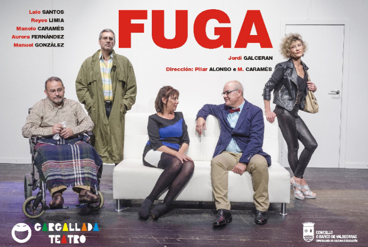​Gargallada Teatro pone en escena la obra 'Fuga' en O Barco en beneficio de la AECC de Ourense