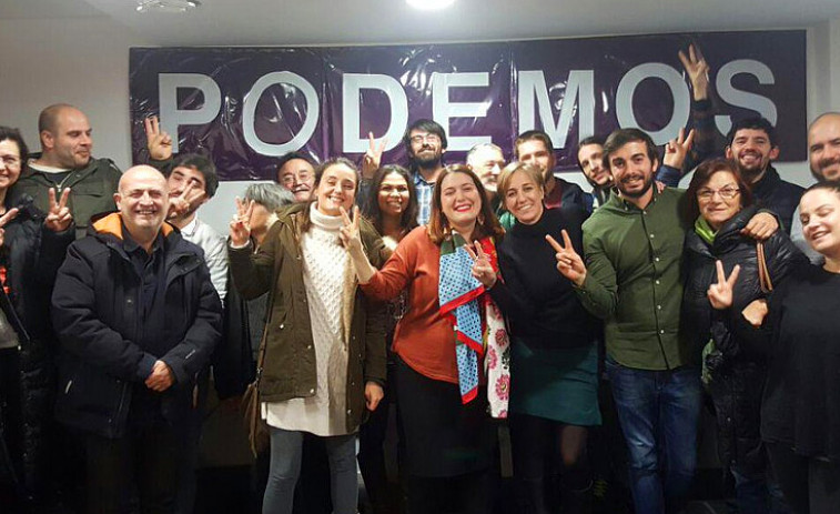 ​Ángela Rodríguez y Tania Sánchez hacen campaña por Errejón en A Coruña