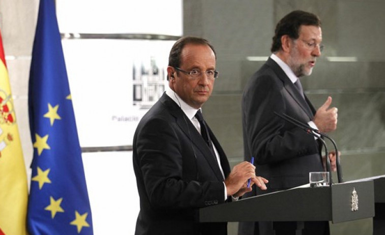 ​Rajoy recibe a Hollande tras dos años sin cumbre bilateral con el país vecino