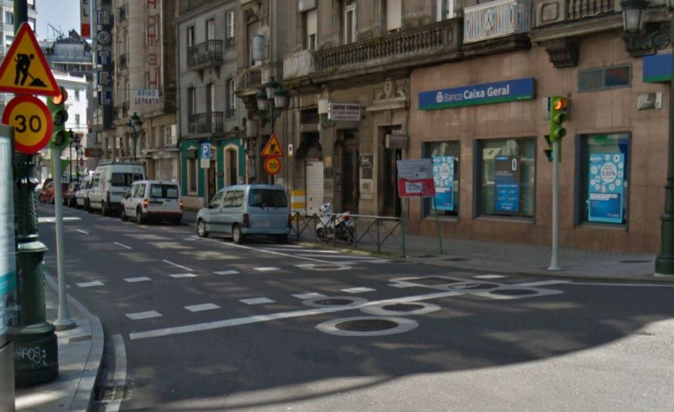 Herida grave una anciana al ser atropellada en un paso peatonal en Vigo