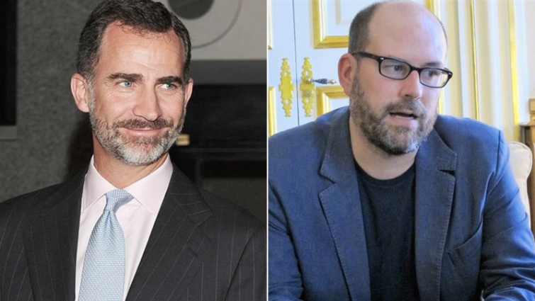 ​Felipe VI recibe en la Zarzuela a Martiño Noriega