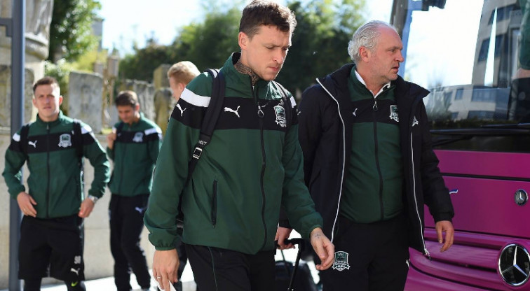 ​El Krasnodar ruso está en Vigo para el primer partido de la eliminatoria