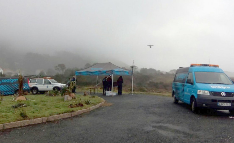 ​Incorporan drones a la búsqueda del desaparecido en Castro Caldelas