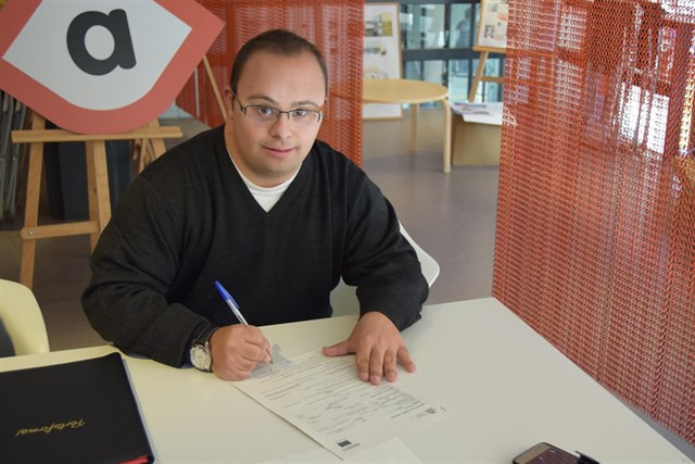 Trabajadorconsindromededown