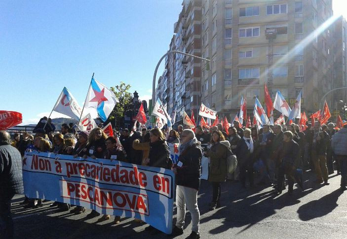 Un malentendido entre un agente y un trabajador de Pescanova termina en detención