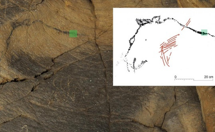 ​La Cova de Eirós se convierte en el yacimiento con arte rupestre más antiguo de Galicia