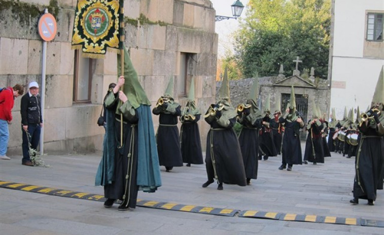 Santiago acogerá ocho procesiones entre el Jueves Santo y el Domingo de Pascua