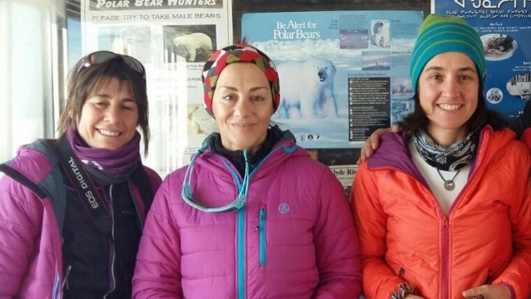 ​La expedición liderada por Chus Lago completa la travesía por el casquete polar de Barnes