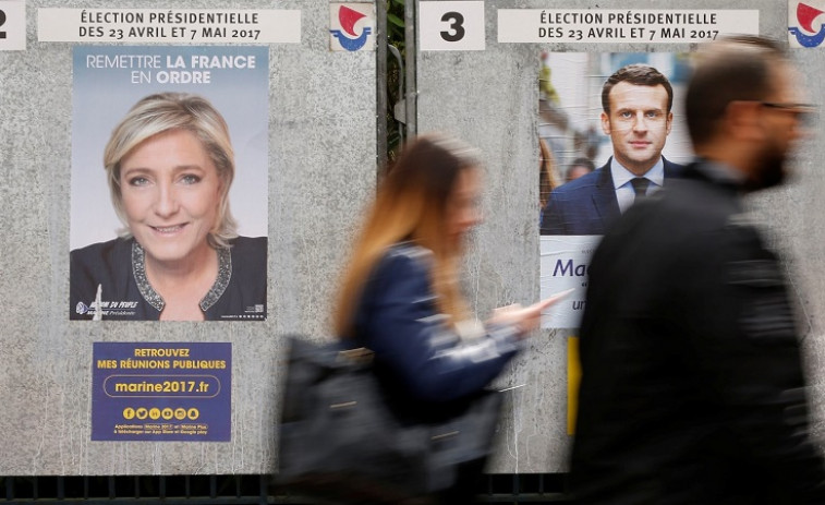 ​Macron y Le Pen pasan a la segunda vuelta de las presidenciales francesas