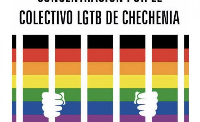 Vigo sale a la calle contra la persecución del colectivo LGTB en Chechenia