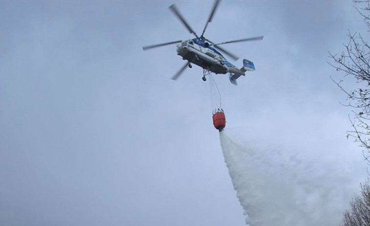 Extinguido el fuego de Rianxo tras calcinar 75 hectáreas