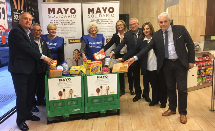 ​Gadis lanza por quinto año la campaña 'Mayo Solidario' en favor de los bancos de alimentos