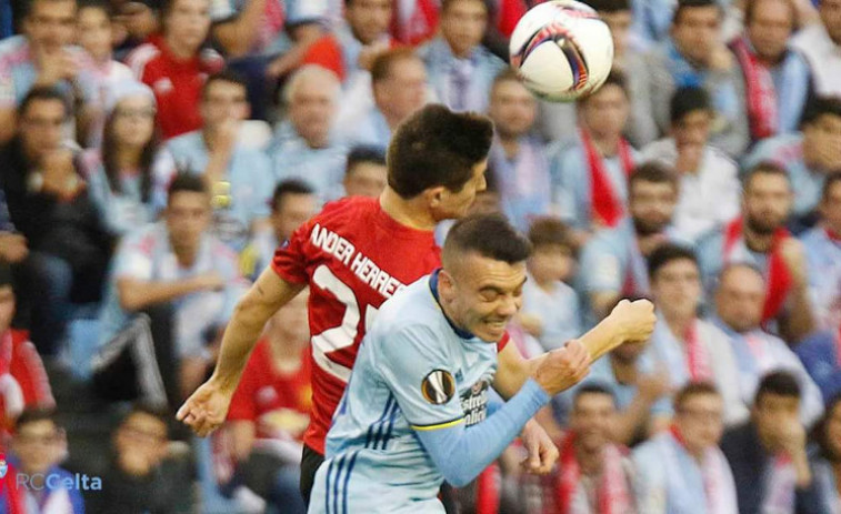 ​El Manchester saca ventaja al Celta en la eliminatoria