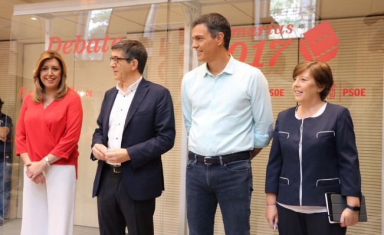 Pedro Sánchez se fue caliente