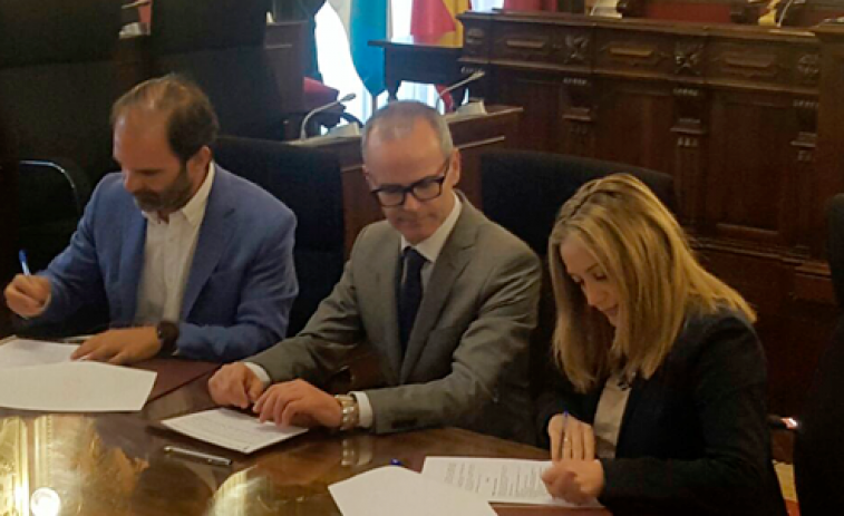 ​El Concello de Ourense y Viaqua firman un protocolo contra la pobreza energética