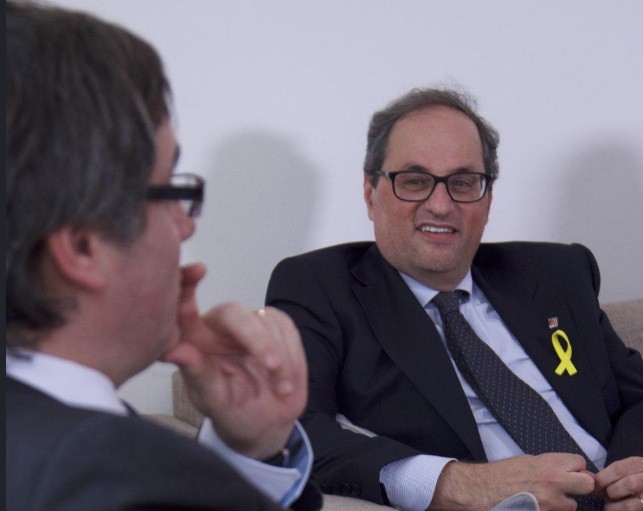 Torra puigdemont 10052018