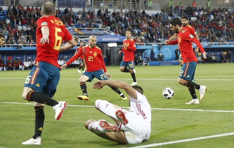 Selecciu00f3n espau00f1ola la roja espau00f1a marruecos mundial rusia 25062018